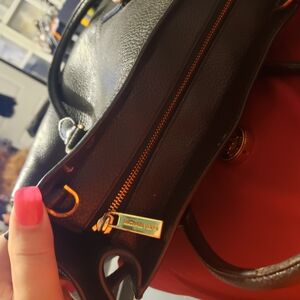 Michael Kors Black Leather Women's Bag